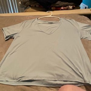light blue t-shirt